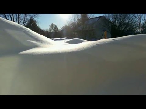 Beautiful 48 hour Time Lapse of Blizzard