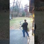 😮 Talk About Backyard Hunting (HUGE BUCK) #shorts #hunting #deerhunting #deer