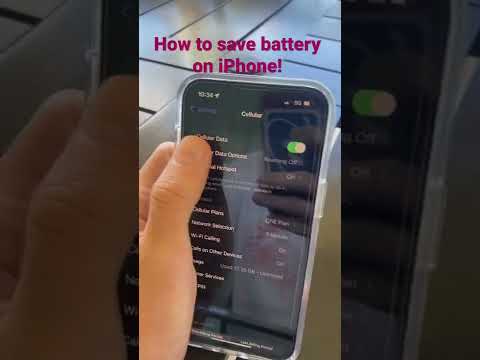 How to make your iPhone battery last longer!